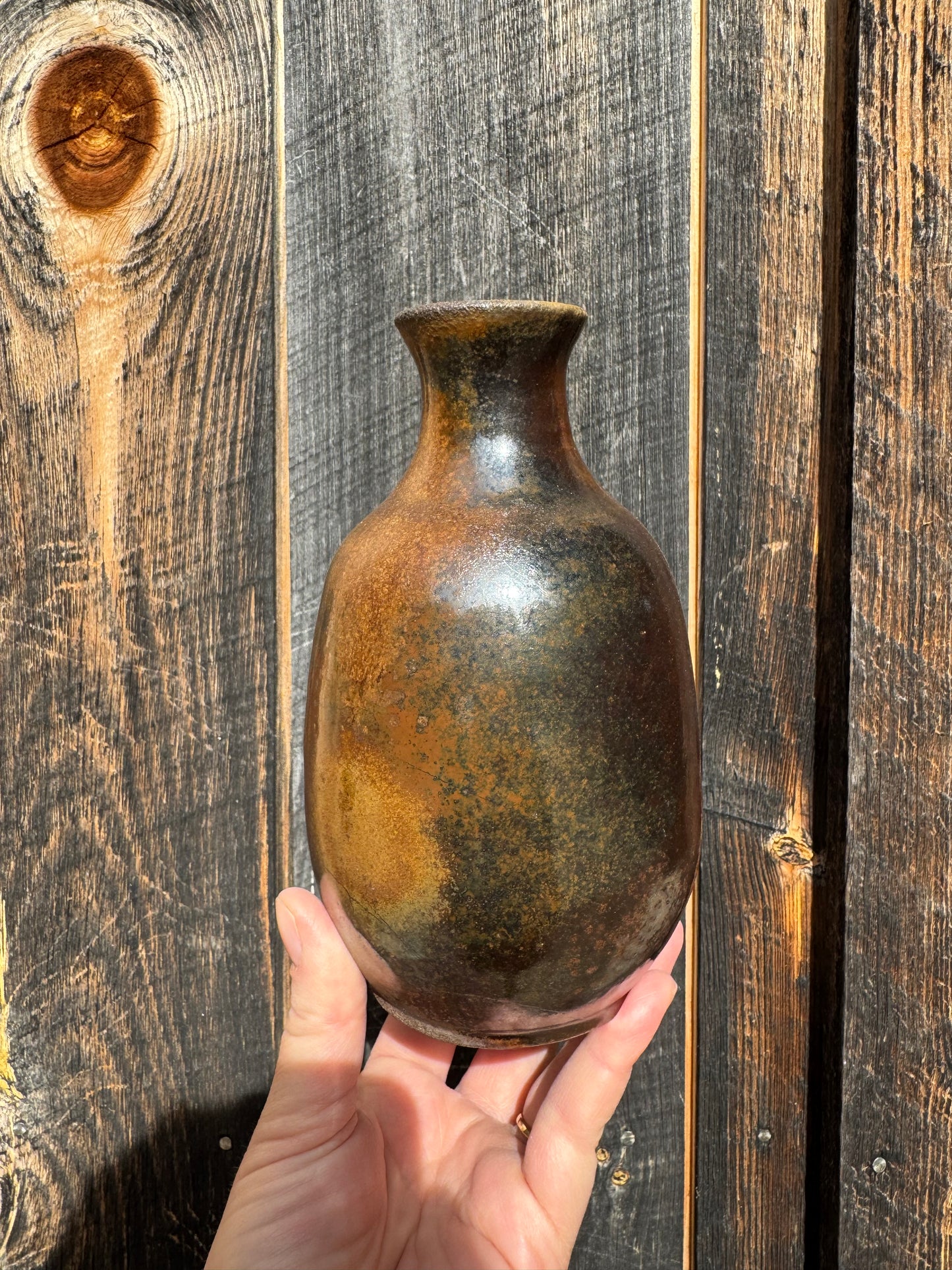 Wood fired vases